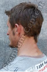 Head Hair Man Casual Slim Athletic Street photo references